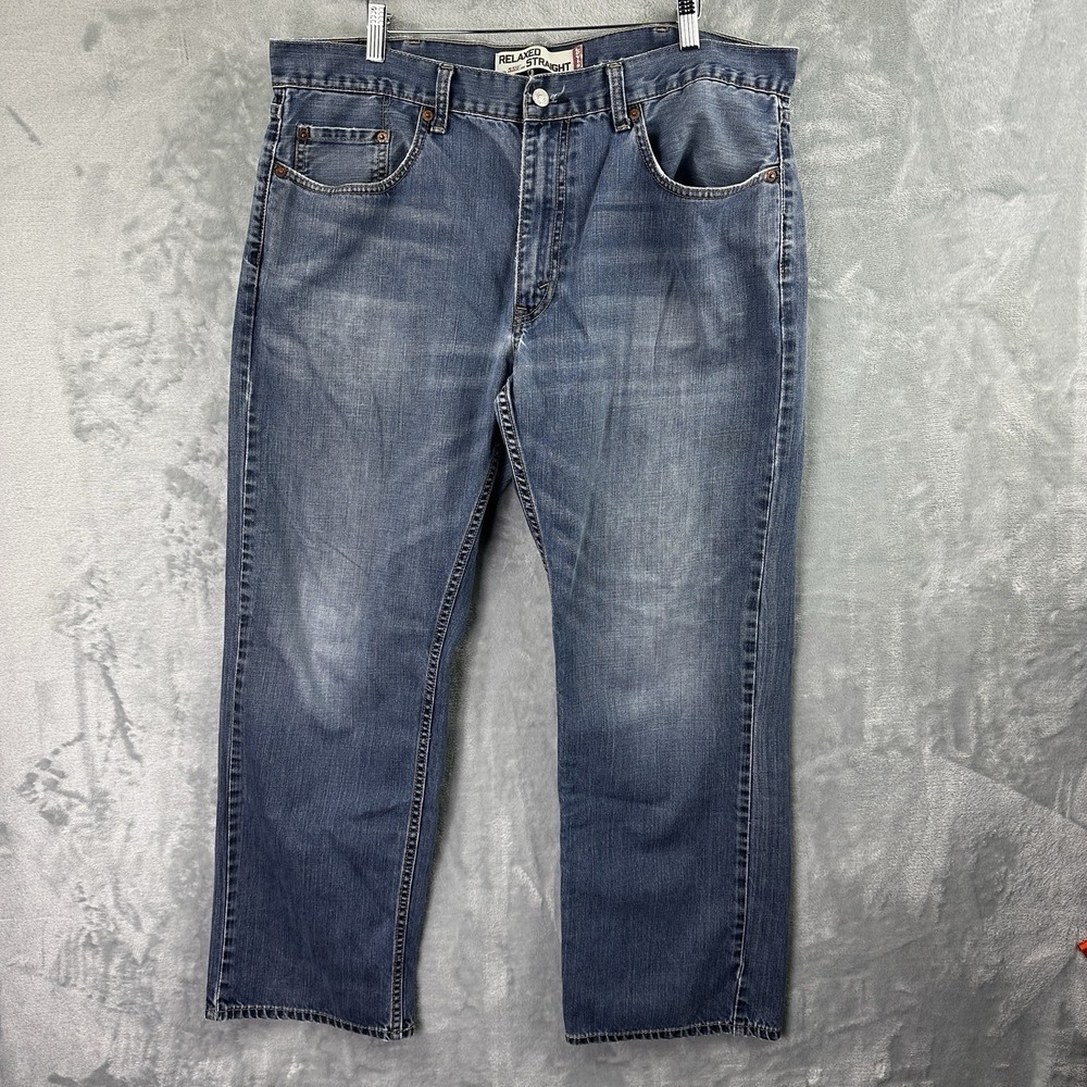 levis‎ 559 relaxed straight mens jeans 38x30 Blue Denim